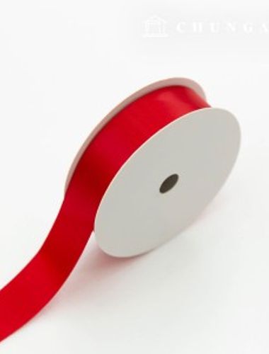 サテンリボン紐20マロール包装リボンテープ紐クラフト25mmレット