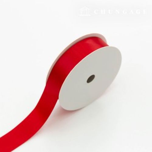 サテンリボン紐20マロール包装リボンテープ紐クラフト25mmレット