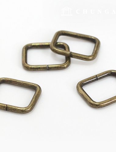 スクエアリング カバン スクエアリング ネモリング アンティークゴールド 20mm 82492