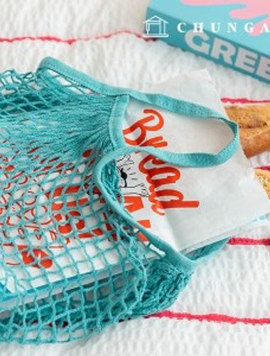 ネットバッグネットバッグメッシュネットバッグゼロウエストスカイ