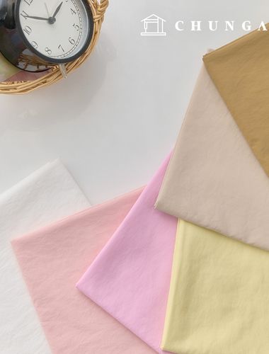 ナイロン生地超軽量防風広幅 平織り生地ドベント 19種