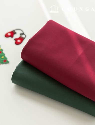 クリスマス生地 コットン 平織り生地 40カウント ツイル生地 アデルクロース 2種