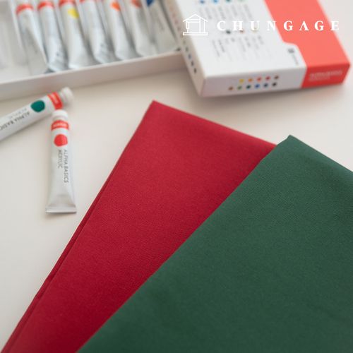 クリスマス生地 コットン オックスフォード生地 20カウント 木綿 平織り 生地デイリー平織りブレッド 2種