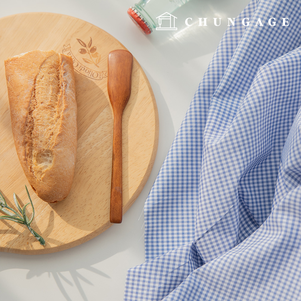 コットンチェック生地 スパン先染 チェック 衣類生地 広幅アーティル