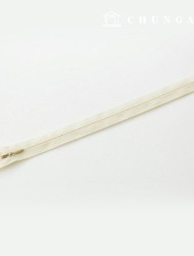 コンソールジッパー隠しホンソールジッパー25cmナチュラル