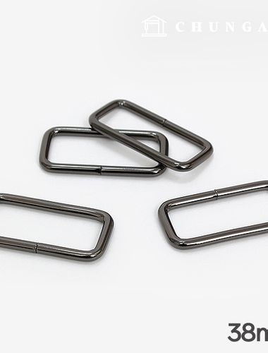 カバンスクエアリングネモリングベーシック38mmメタルグレー47479