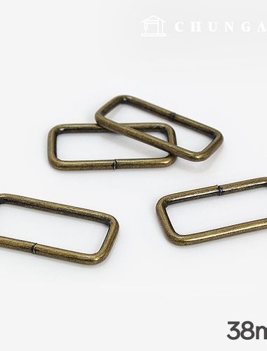 カバンスクエアリングネモリングベーシック38mmアンティークゴールド47479