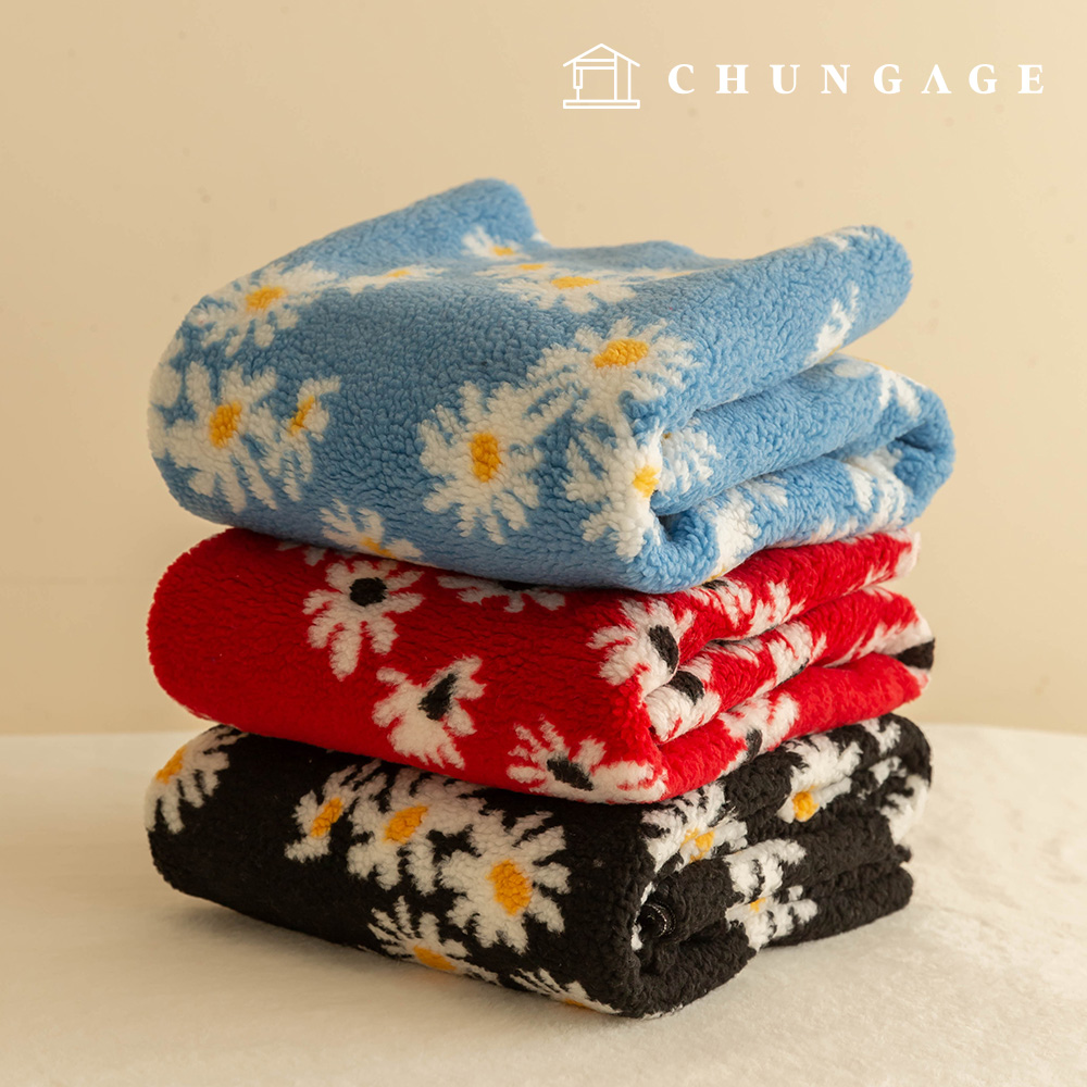 ループウール生地 人形生地 プードル 毛 フェイクパー 冬生地デイジー 3種