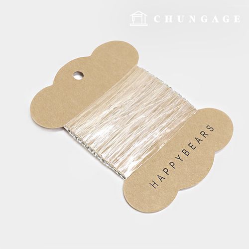 たるみ防止テープ透明細いシリコンテープ6mm 62154