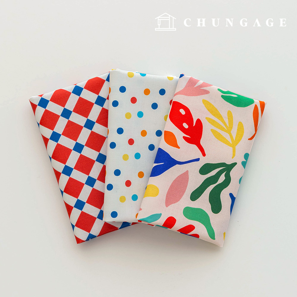 生地パッケージトロピカル座り方生地チェック千人形子犬服作り3種260