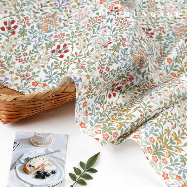 環境にやさしい抗菌抗炎源団E-DTPコットン20カウントグリッティングフラワー