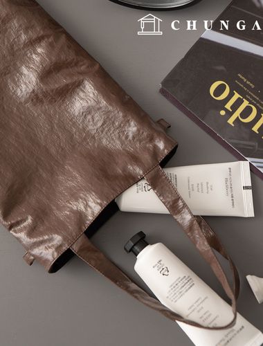 ナイロン生地 防風 平織り生地 高光沢ブラウン