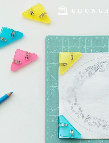 コーナートング6個入りコーナー保護三角カラーランダム発送