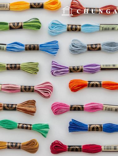 複合会社フランス刺繍室クロスルーム生活刺繍DMC番号互換48 125