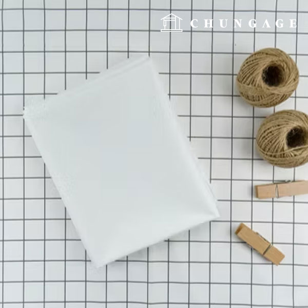 防水布 PU 防水布 150D デュースポ広幅ホワイト 710