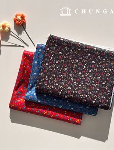 防水布 PU 防水布 150D デュスポ 蓮の花 3種