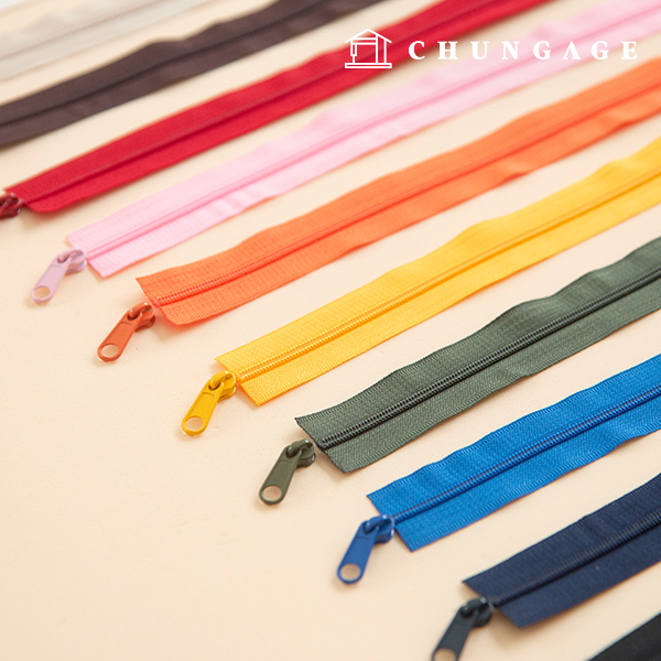 コイルジッパーナイロンジッパーヘッドフックハンドル服作り3号3ヤード13種