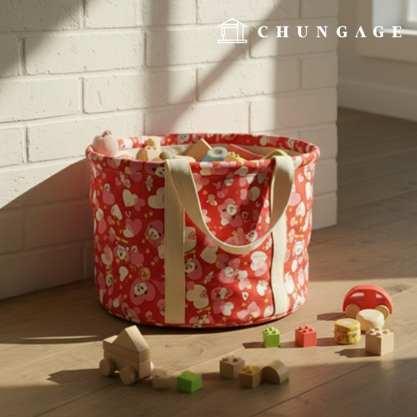 オックスフォード生地パタン生地ラブリーパンダ