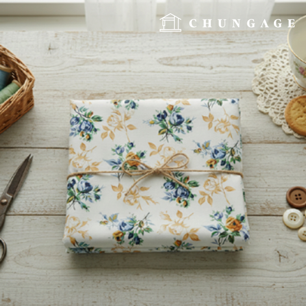 オックスフォード生地花柄花柄パタン生地