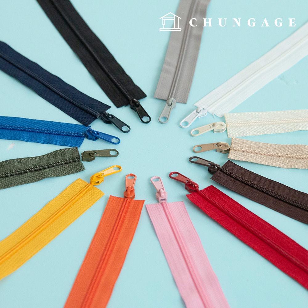 1ヤードロールジッパーナイロンホームファッションコイルジッパー3号13種