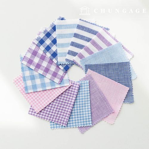 チェックストライプ生地テイラーショップカスタムワイシャツ生地リネンフォーマルウエア衣類布L1 05-06