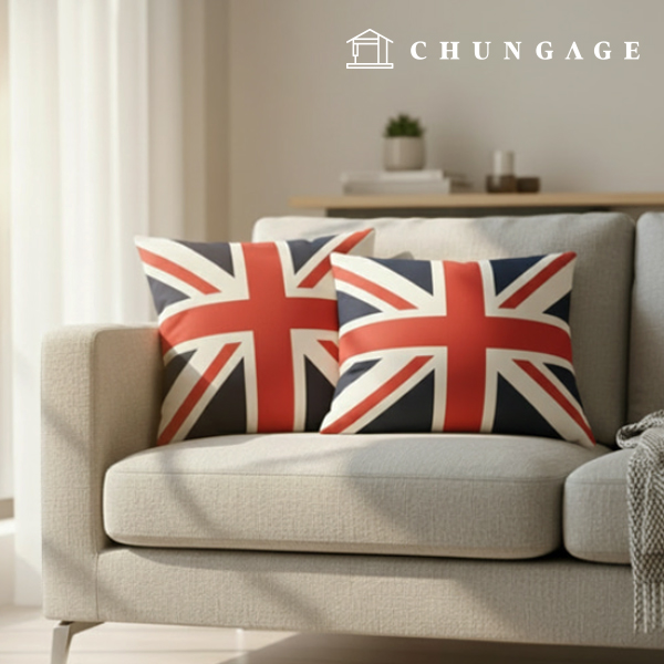 オックスフォード生地ビンテージ生地ユニオンジャック2種