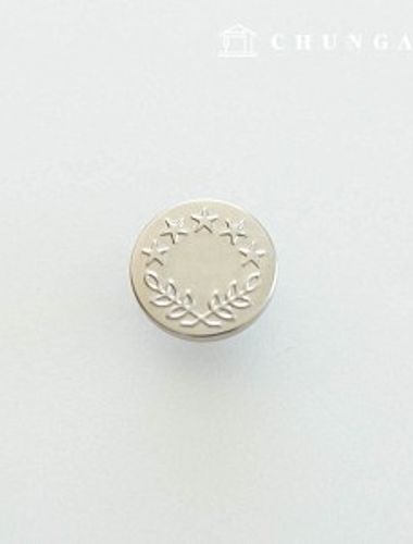 魔術ボタン カチカチ マジック デニム スカート ウエスト調節 減らす 伸ばす 修理ボタン ピン型 A28