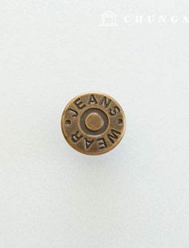 魔術ボタン カチカチ マジック デニム スカート ウエスト調節 縮小 伸ばす 修理ボタン ピン型 A30