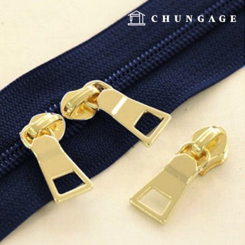 ロールジッパーホームファッションコイルジッパー100cmソリッドダークネイビー74063