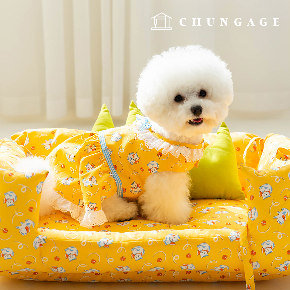 綿生地動物猫生地20カウントトイキャット394