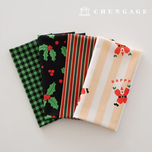 生地パッケージクリスマスの方言生地チェック千人形子犬服