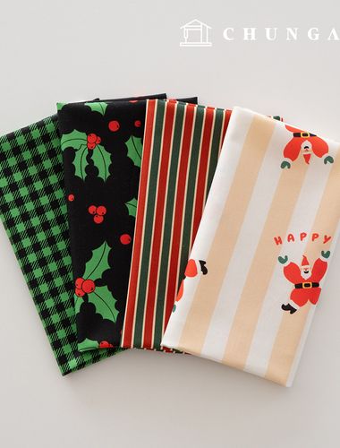 生地パッケージクリスマスの方言生地チェック千人形子犬服