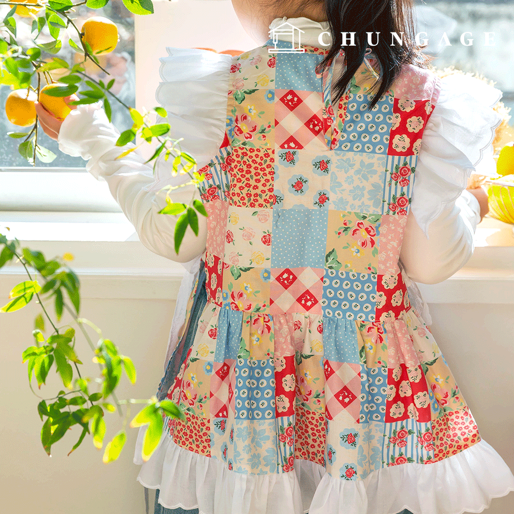 DTP生地綿生地20カウント花柄フラワー生地コテージブラッサム427