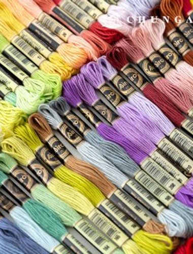 フランス刺繍ルームクロスルームライフ刺繍DMC番号互換1 369