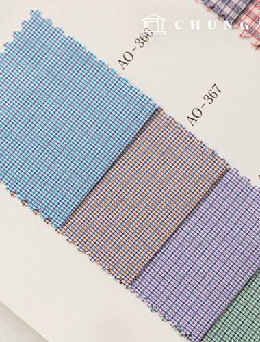 チェック生地広幅テイラーショップカスタムワイシャツ生地フォーマルウエア衣類布B1 29