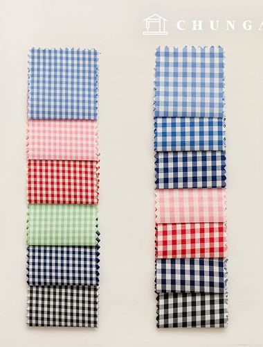 チェック生地広幅テイラーショップカスタムワイシャツ生地スパンフォーマルウエア衣類布B1 21