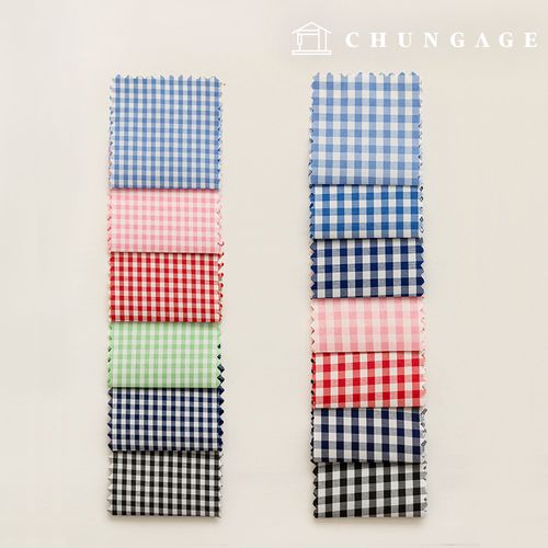 チェック生地広幅テイラーショップカスタムワイシャツ生地スパンフォーマルウエア衣類布B1 21