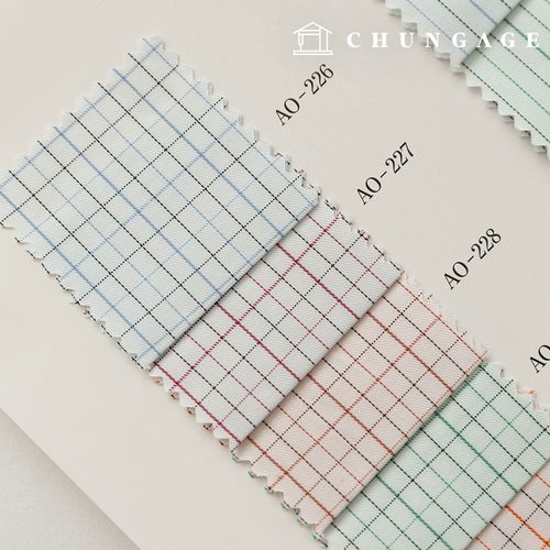 チェックストライプ生地広幅テイラーショップカスタムワイシャツ生地フォーマルウエア衣類布B1 18