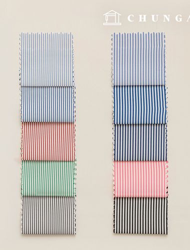 ストライプ生地広幅テイラーショップカスタムワイシャツ生地フォーマルウエア衣類布B1 22