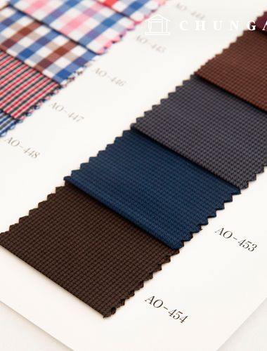 チェック生地広幅テイラーショップカスタムワイシャツ生地フォーマルウエア衣類布B1 35