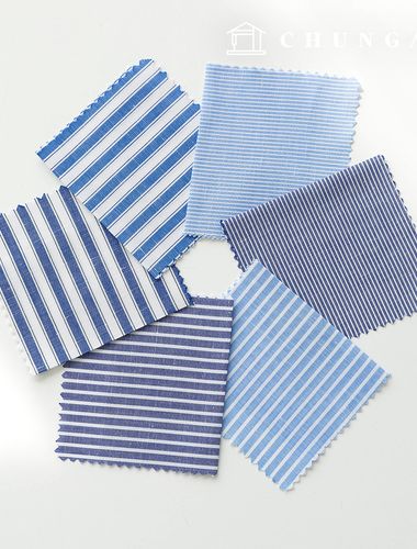 ストライプ生地広幅テイラーショップカスタムワイシャツ生地リネンフォーマルウエア衣類布L1 07