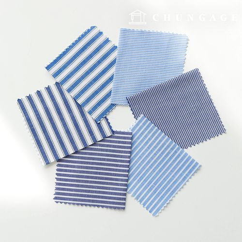 ストライプ生地広幅テイラーショップカスタムワイシャツ生地リネンフォーマルウエア衣類布L1 07