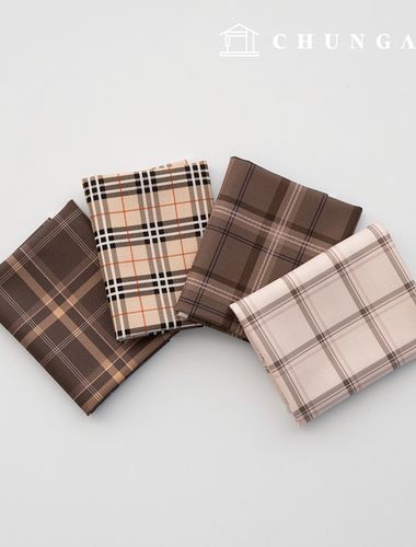 生地パッケージ クラシック方言 生地チェック千人形子犬服作り 4種 253