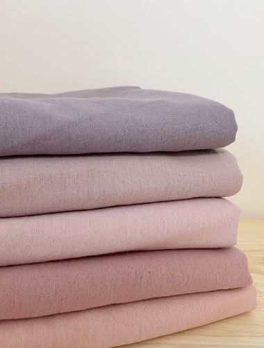 綿起毛生地 平織り生地広幅レインボー起毛平織り 14種 9511