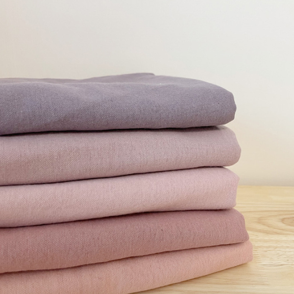 綿起毛生地 平織り生地広幅レインボー起毛平織り 14種 9511