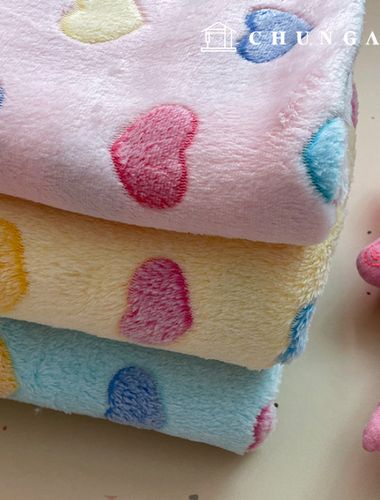 両面極細寺院団広幅ハート3種 9502