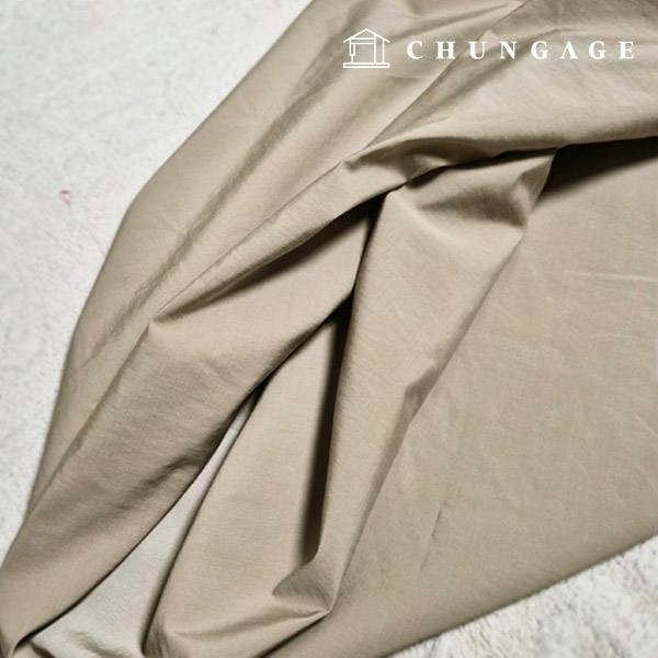 綿混紡生地 NC生地 チョグル 30 カウント ベージュ