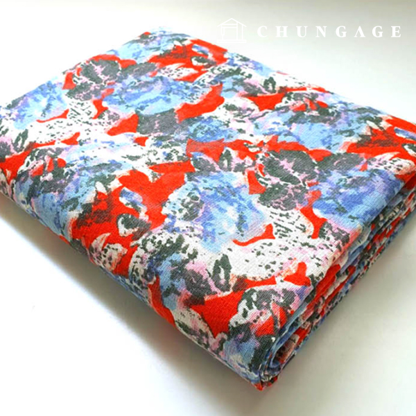 リネン生地二重紙20カウントジャカード広幅デカールコマニ1レット9491