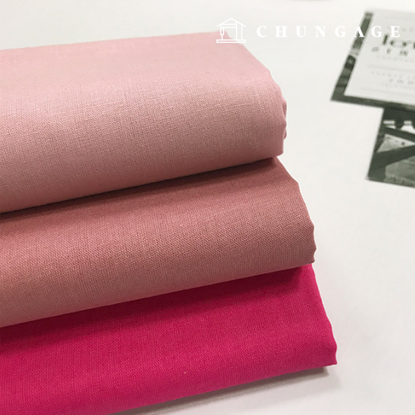 リネン生地45水平織り生地ソフト平織り3種7001