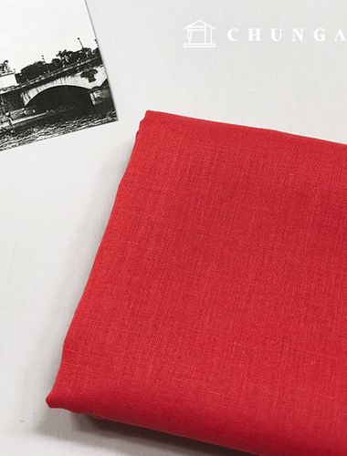 リネン生地45水平織り生地ソフト平織り3種7004